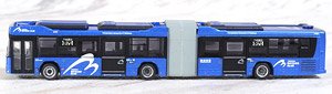 ザ・バスコレクション 横浜市交通局 YOKOHAMA BAYSIDE BLUE 連節バス (鉄道模型)