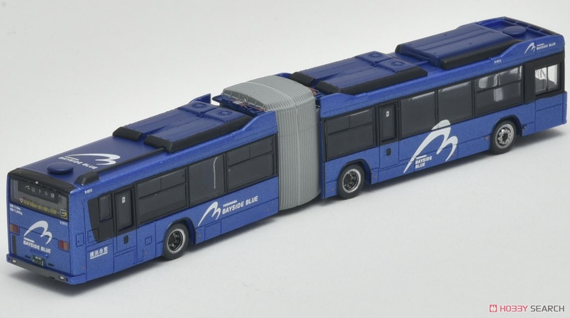 ザ・バスコレクション 横浜市交通局 YOKOHAMA BAYSIDE BLUE 連節バス (鉄道模型) 商品画像2