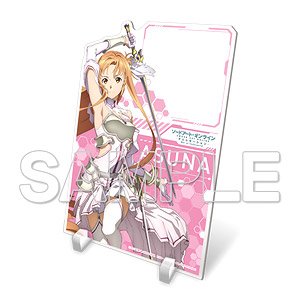 [Sword Art Online: Alicization - War of Underworld] Acrylic Memo Stand Asuna Ver. (Anime Toy)