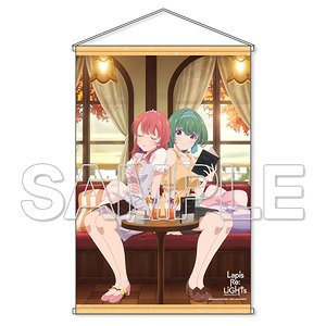 [Lapis Re:Lights] Tiara & Lynette Autumn Tea Time B2 Tapestry (Anime Toy)