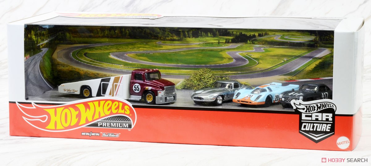 Hot Wheels Premium collector set Assort - Iconic Race Cars (Toy) Package1