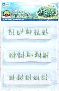 95552 (HO) Corn Stalks, 30/pk 1`` Height (2.54 cm) (Model Train)