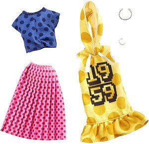 Barbie Fashion 2 Pack 5 (Polka Dots) (Character Toy)