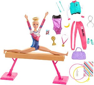 Barbie Gymnastics Playset (Character Toy)