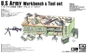 U.S Army Workbench & Tool Set (Plastic model)