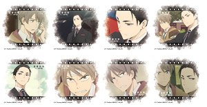The Millionaire Detective Balance: Unlimited Trading Puchi Canvas Collection (Set of 8) (Anime Toy)