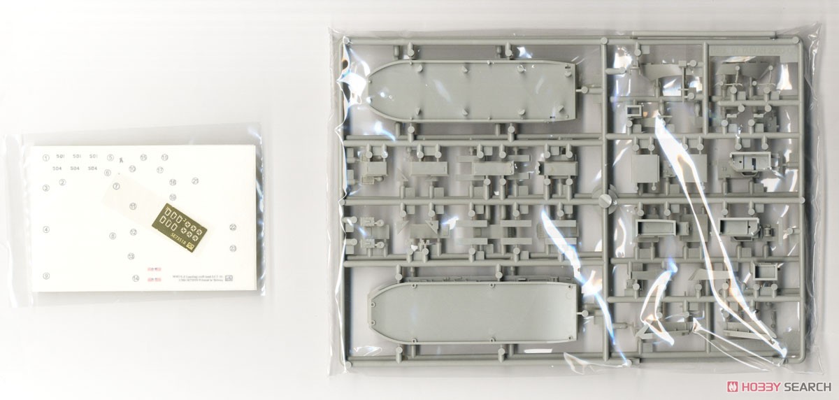 アメリカ海軍 LCT-501級 Mk.6 戦車揚陸艦 2隻入 (プラモデル) 中身1