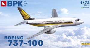737-100 Singapore Airlines (Plastic model)