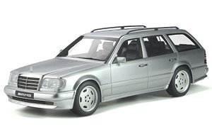 メルセデス ベンツ S124 E36 AMG (シルバー) (ミニカー)