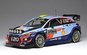 ヒュンダイ i20 WRC 2018年ラリー・モンテカルロ #4 A.Mikkelsen/A.Jaeges (ミニカー)