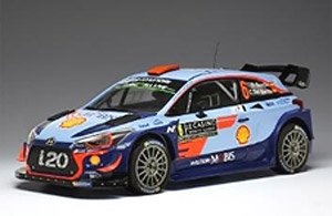 ヒュンダイ i20 WRC 2018年ラリー・モンテカルロ #6 D.Sordo/C.Del Barrio (ミニカー)