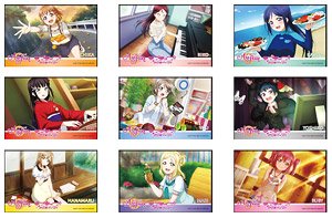 ラブライブ！ スクールアイドルフェスティバル ALL STARS スクエアカンバッジ Aqours ストーリー vol.1 (9個セット) (キャラクターグッズ)