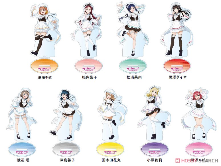ラブライブ！サンシャイン!! デカアクリルスタンド 黒澤ダイヤ メイド服ver. (キャラクターグッズ) その他の画像1