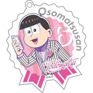 Osomatsu-san Acrylic Key Ring Todomatsu (Anime Toy)