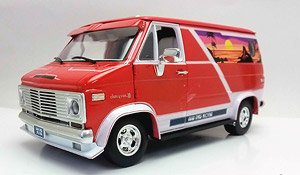 1976 Chevrolet G-Series Van Good Times Machine (ミニカー)