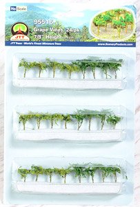 95516 (HO) Grape Vines, 24/pk 7/8`` Height (0.9cm) (Model Train)