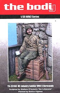 US Soldier WW II Normandy 1944 (Plastic model)