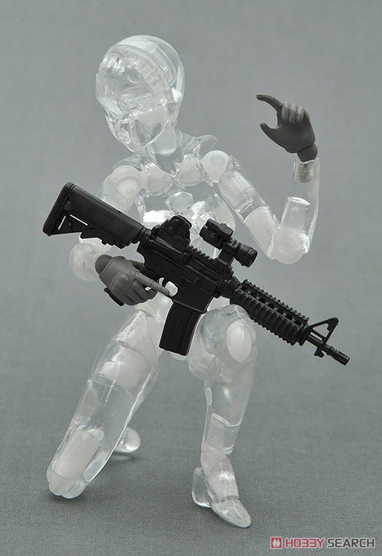 LittleArmory-OP05: figma Tactical Gloves (Mas Grey) (PVC Figure) Other picture8