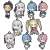 Re:Zero -Starting Life in Another World- Rubber Strap Collection (Set of 9) (Anime Toy) Item picture1