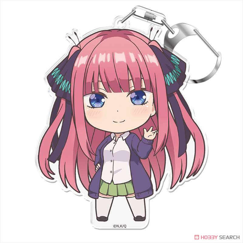 The Quintessential Quintuplets Puni Colle! Key Ring (w/Stand) Nino Nakano Ver.2 (Anime Toy) Item picture1