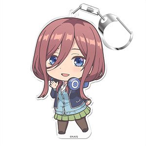 The Quintessential Quintuplets Puni Colle! Key Ring (w/Stand) Miku Nakano Ver.2 (Anime Toy)