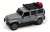 2018 Jeep Wrangler Rubicon w/Roofrack (Gray) (Diecast Car) Item picture1