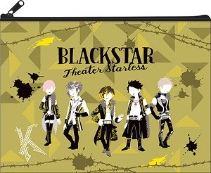 [Black Star -Theater Starless-] Flat Pouch Team K (Yuru Palette) (Anime Toy)