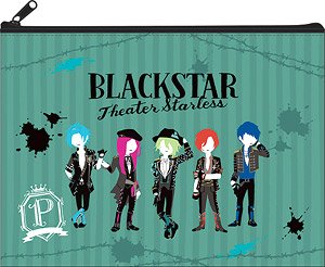 [Black Star -Theater Starless-] Flat Pouch Team P (Yuru Palette) (Anime Toy)