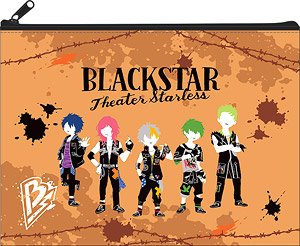 [Black Star -Theater Starless-] Flat Pouch Team B (Yuru Palette) (Anime Toy)