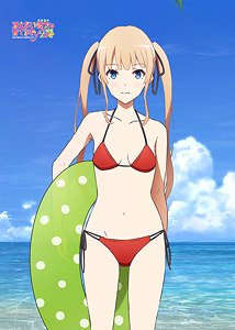 Saekano: How to Raise a Boring Girlfriend Fine Especially Illustrated B2 Tapestry (Eriri/Swimsuit) (Anime Toy)