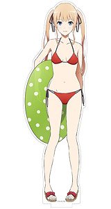 Saekano: How to Raise a Boring Girlfriend Fine Big Acrylic Stand (Eriri/Swimwear) (Anime Toy)