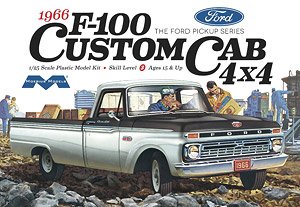 1966 フォード F-100 カスタムキャブ 4×4 ピックアップ (プラモデル)