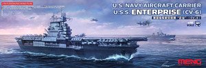 U.S Navy Aircraft Carrier U.S.S. Enterprise (CV-6) (Plastic model)