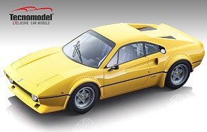 フェラーリ 308 GTB4 LM 1976 ストリートバージョン イエロー (ミニカー)