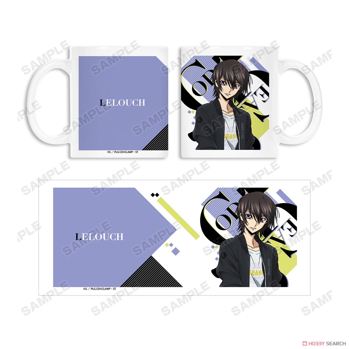 Code Geass Lelouch of the Rebellion [Especially Illustrated] Lelouch Casual Style Mug Cup (Anime Toy) Item picture3