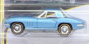 1965 Chevy Corvette Hardtop (Mist Blue) (Diecast Car)