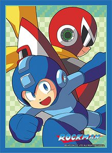 Broccoli Character Sleeve Mega Man [Megaman & Blues] (Card Sleeve)