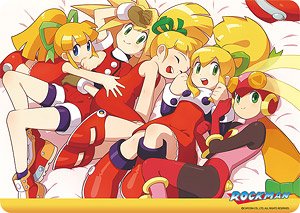 Character Universal Rubber Mat Mega Man [Roll! Roll! Roll!] (Anime Toy)