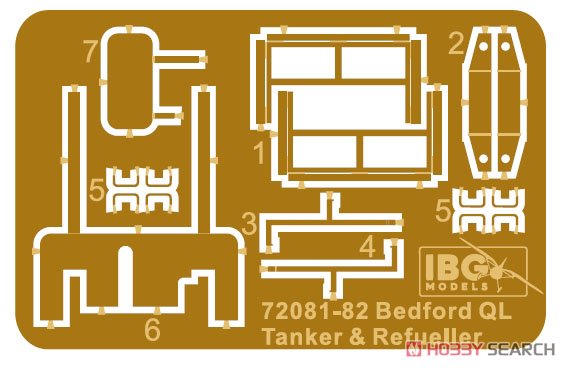 英・ベッドフォード QL 3トン4輪駆動タンクローリー (プラモデル) その他の画像6