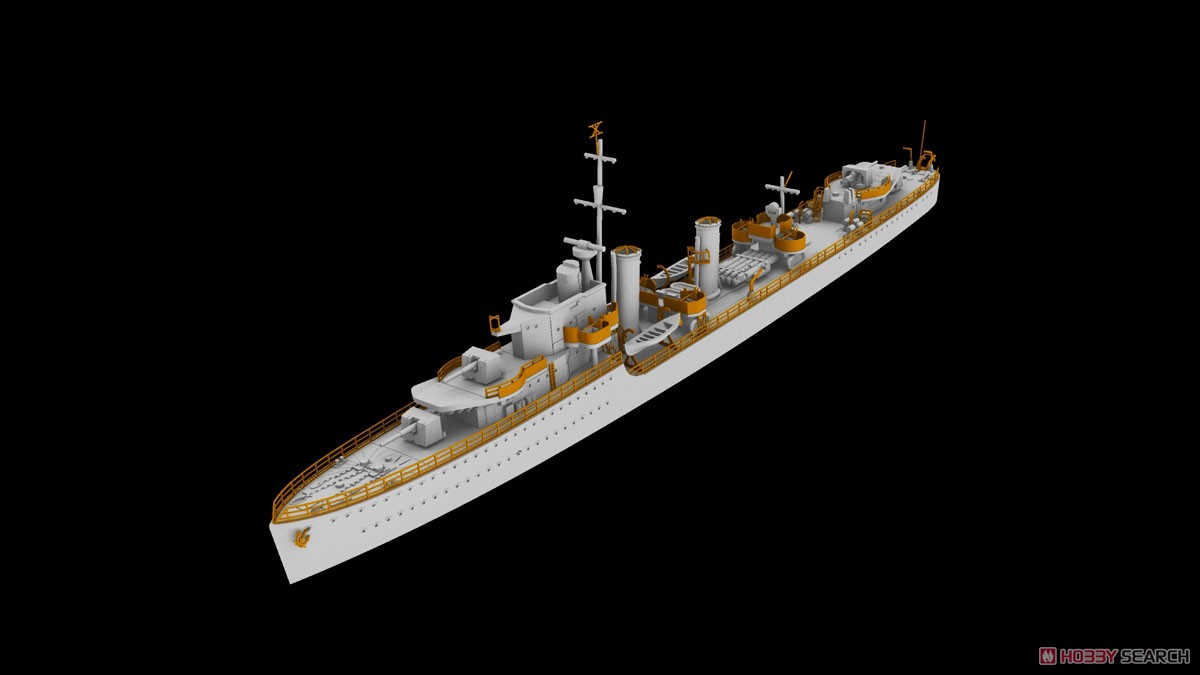 英・I級駆逐艦・アイレックスD-61・英海軍1942年 (プラモデル) その他の画像1