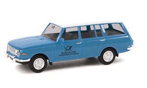 (HO) ヴァルトブルク 353 66 Tourist `Deutsche Post/Studio Technik Fernsehen` (鉄道模型)