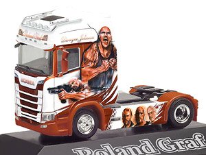 (HO) Scania CS 20 HD Rigid Tractor `Roland Graf` (Model Train)