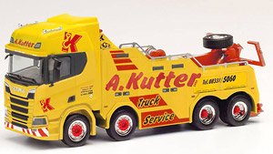 (HO) スカニア CR HD Empl Bisonレッカー車 `A.Kutter Memmingen` (鉄道模型)