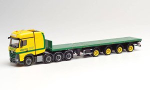 (HO) Mercedes-Benz Arocs Tele Semi Trailer `HKVCrane ` (Model Train)