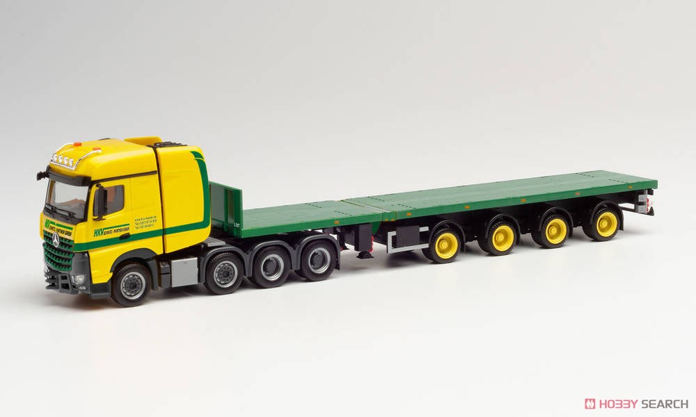 (HO) Mercedes-Benz Arocs Tele Semi Trailer `HKVCrane ` (Model Train) Item picture1