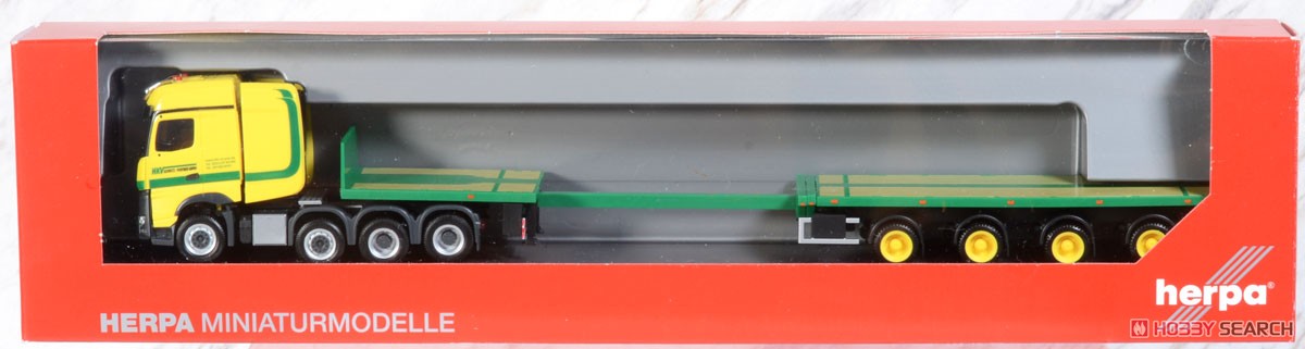 (HO) メルセデスベンツ アロクス テレセミトレーラー `HKVクレーン` (鉄道模型) パッケージ1