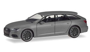 (HO) Audi A6 Black Edition Gray (Model Train)