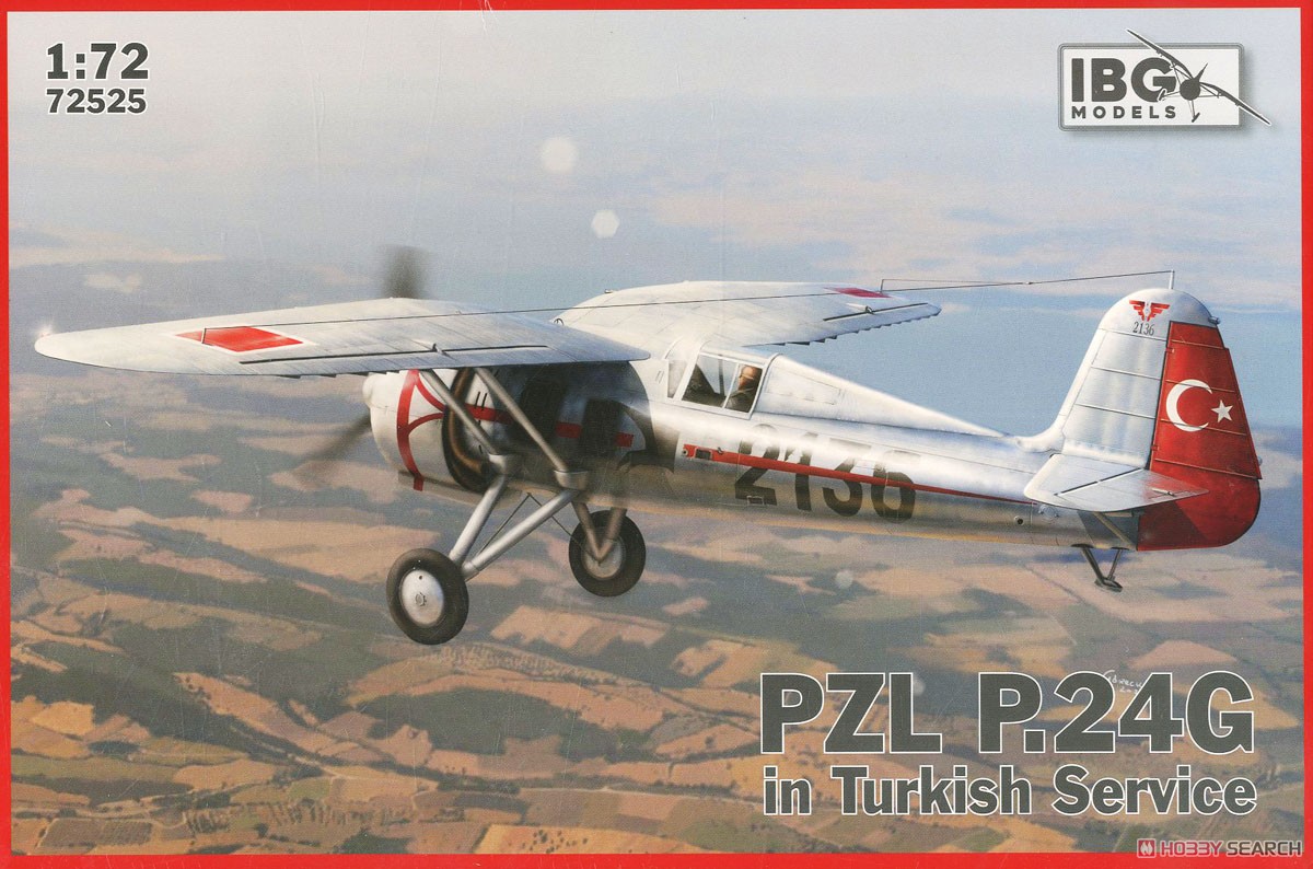 ポ・PZL P.24G・ガル翼戦闘機・密閉風防・トルコ軍仕様 (プラモデル) パッケージ1