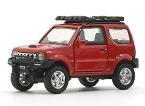 スズキ ジムニー (JB43) レッド RHD (ミニカー)