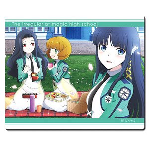 [The Irregular at Magic High School: Visitor Arc] Rubber Mouse Pad Design 04 (Miyuki Shiba & Mayumi Saegusa & Azusa Nakajo) (Anime Toy)